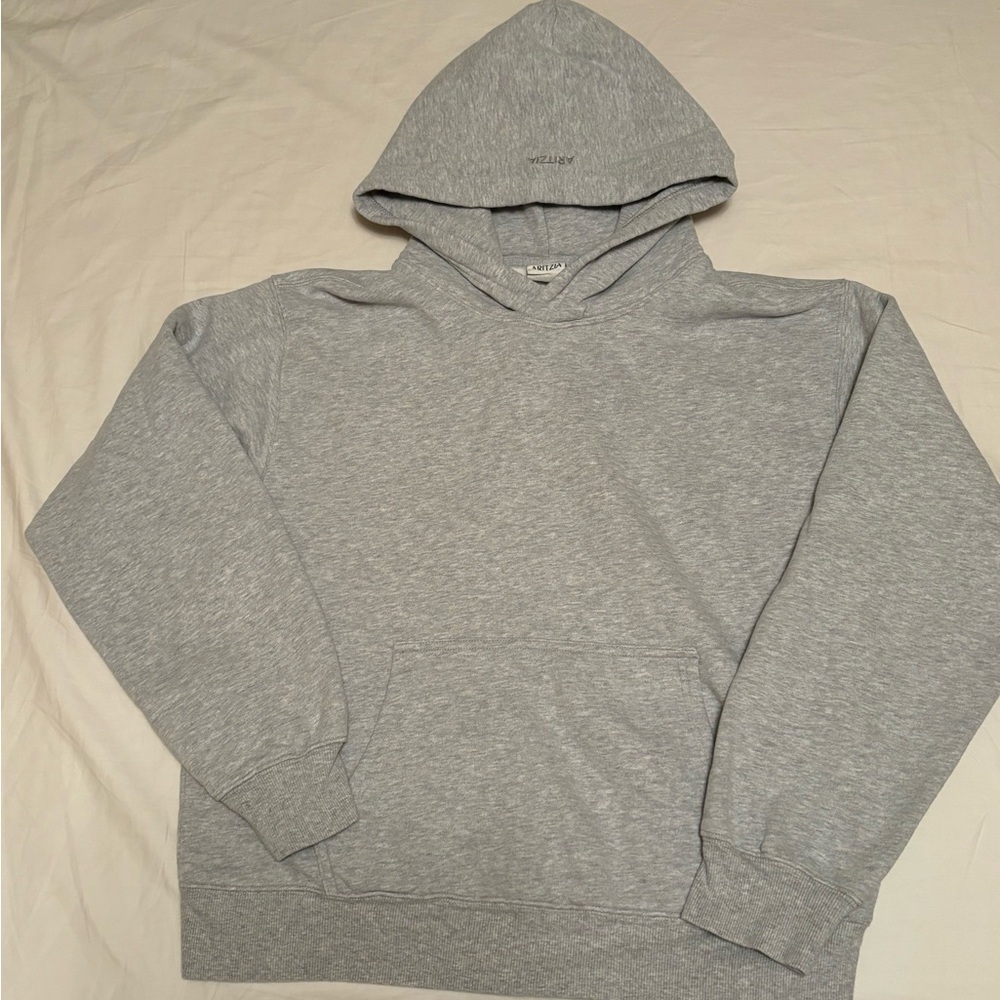 Aritzia Heather Grey Perfect Fit Hoodie